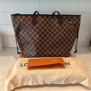🤍Louis Vuitton Neverfull MM Damier Ebene🤍